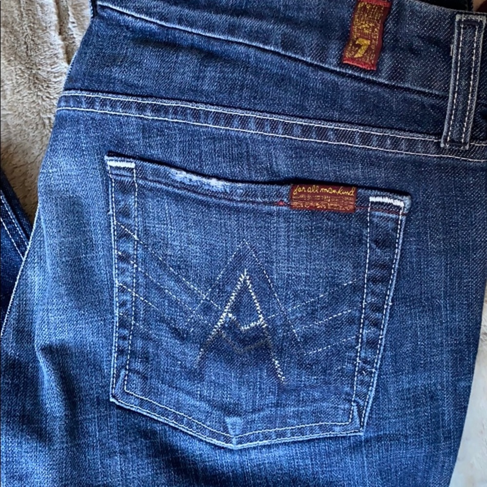 7 for all Mankind jeans size 32 gently used